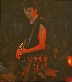Golden Earring's George Kooymans show photo by J&B November 13 1981  Sliedrecht - De Bonkelaar